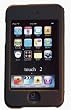Apple iPod Touch 2nd Generation BLACK Snap-on Hard Rubberized Crystal Case GB 16 GB 16GB