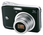 GE A950-BK 9MP Digital Camera with 5X Optical Zoom and 2.5 Inch LCD with Auto Brightness - Black