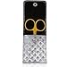 Cuticle Scissors - Stainless Steel Cuticle Remover Including Carrying Case. Nickel Plated Cuticle Scissors With Gold Handles. Heavy Duty.