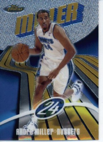 2003 04 Topps Finest Basketball Card #42 Andre Miller Los Angeles Clippers