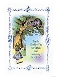 Alice in Wonderland: It's the Cheshire Cat Giclee Poster Print