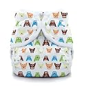 Thirsties Duo Wrap Snap, Hoot, Size One (6-18 lbs)