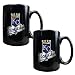 Kansas City Royals MLB 2pc Black Ceramic Mug Set - Primary Logo by Great American Products