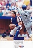 Gary Carter Autographed/Hand Signed New York Mets 8x10 Photo - 1986 World Series Champion & 2003 Hal
