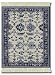 Lextra Indienne Colonial Williamsburg, 10.25 x 7.125 Inches, MouseRug, Navy, Light Blue and Cream, One (MWD-1)