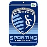 MLS Kansas City Wizards 11-by-17 Inch Locker Room Sign