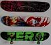 Skateboard Racks Clear Acrylic - Pack of 3 Each
