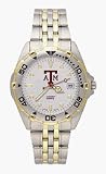 Texas A & M Aggies aTm All Star Watch with Stainless Steel Band - Men's