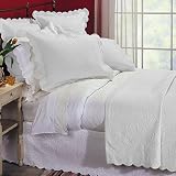 Antique Matelasse Coverlet- White(Queen)