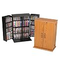 Media Storage Locking Cabinet - Black