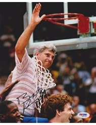 Autographed Bob Knight Photo - Bobby 8x10 3x National Champions PSA DNA Authenticity - Autographed College Photos