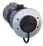 Hopkins Plug-In Simple 47525 7 RV Blade To 6 Round Adapter With LED Tester Lightscp Aux