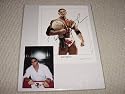 Batista Autographed WWE Promo Photo w/ BELT