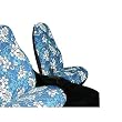 Hawaiian Print 5-pc. Seat Cover Kit - Blue