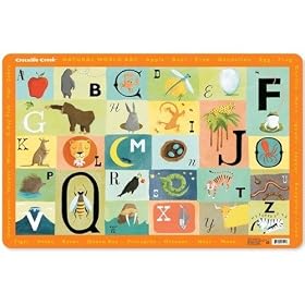 Crocodile Creek Placemat Natural World
