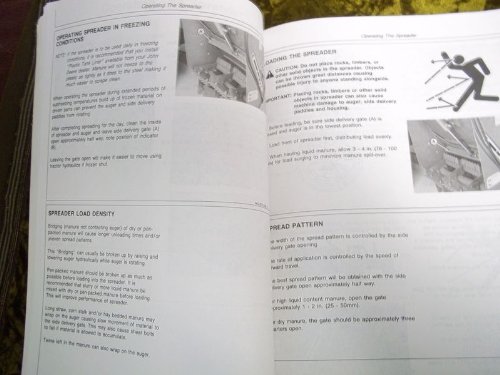 John Deere Broadcast Spreader OEM OEM Owners's Manual