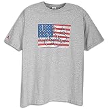 Classic USA XP Mens SS Gel Print 5-Ring & Flag Tee