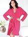 SCHIESSER Frottee Bademantel Länge 95cm, 504 pink, 38