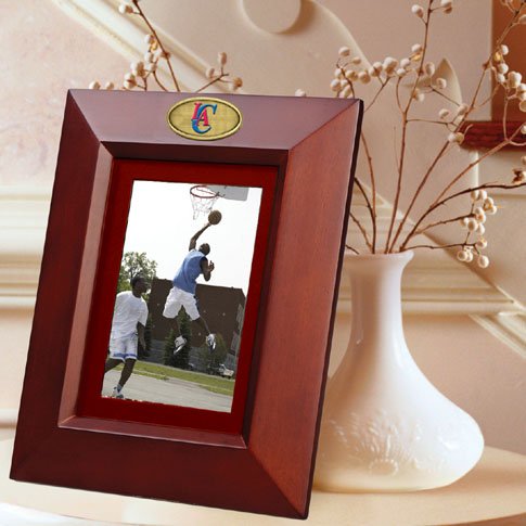 Los Angeles Clippers BROWN Portrait Picture Frame