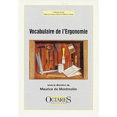 Vocabulaire de l'ergonomie