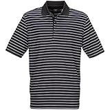 Greg Norman Collection Men's Protek Micro Lux Stripe Polo Shirt
