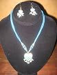 Necklace Set-Lakh Bead Necklace Set and Earrings In Multi Beads-3pc Set(Brand New)