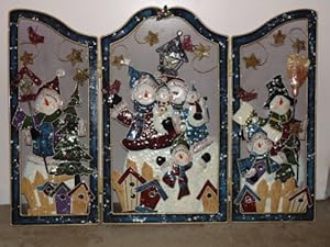 Amazon.com  Decorative Winter Holiday Fireplace Screen  34"high/47"wide