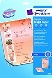 Avery Zweckform, 2589, Papier, 25 Blatt, f�r Dekorationen, Werbung etc., beidseitige Beschichtung (Druck auf beiden Seiten m�glich), A3, 170g