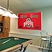NCAA Ohio State Buckeyes Man Cave Flag with 4 Grommets, 3 x 5-Feet