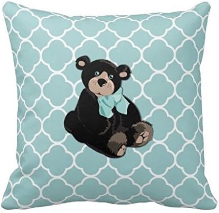 Cute Teddy Bear Accent Pillow Case