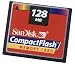 Electronics : SanDisk 128 MB CompactFlash Card