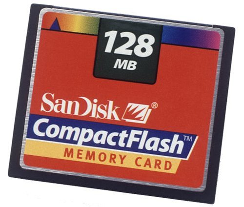 SanDisk 128 MB CompactFlash Card