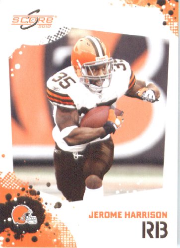 Jerome Harrison - Cleveland Browns - 2010 Score Football Card - NFL Trading Card in Screwdown Case