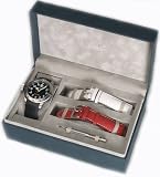 Nautica Stainless Steel Case Left Hand Crown (Men's Watch)