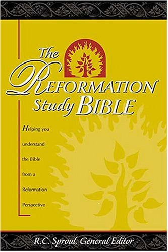 The Reformation Study Bible: The Word That Changes Lives - The Faith That Changed the World (NKJV Black, Genuine Leather) under The Books Store