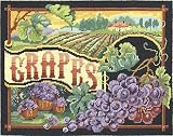Grapes Wool Needlepoint Kit