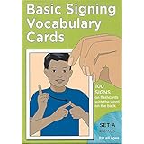 vocabulary cards set a green sign language hearing seriesset a