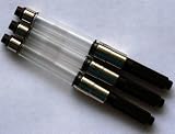 Schmidt bluRAFIA Brand K5 Fountain Pen Ink Converter - 3 Pack