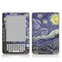Van Gogh - Starry Night Design Protective Decal Skin Sticker for Amazon Kindle 2 E-Book Reader (2nd Gen)