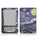 Van Gogh - Starry Night Design Protective Decal Skin Sticker for Amazon Kindle 2 E-Book Reader (2nd Gen)