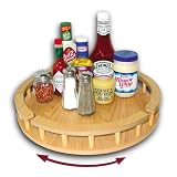 Jumbo Lazy Susan Turntable - Deluxe 16 inches - Home and Garden > Organization