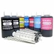 Inkjet Ink Refill Kit Premium BLACK and Color 21oz(595ml) - Univeral ink compatibility