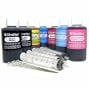 Inkjet Ink Refill Kit Premium BLACK and Color 21oz(595ml) - Univeral ink compatibility