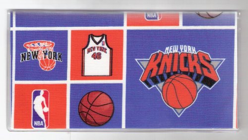 Checkbook Cover NBA New York Knicks Basketball