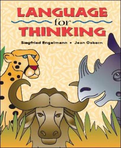Language for Thinking - Student Picture Book