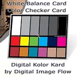 Digital Kolor Kard Color Checker and 18% White Balance Card