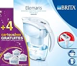 Brita - 1008040 - Coffret Noel Elémaris Meter - Blanc + 4 Cartouches Gratuites