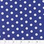 54'' Wide Polka Dot Royal Blue Fabric By The Yard
