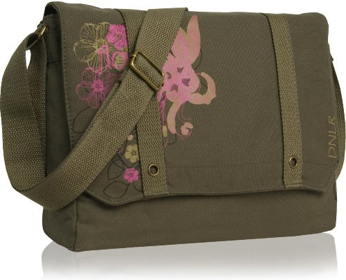 DANIEL RAY Umh&auml;ngetasche MELODY Schultertasche Tasche Oliv