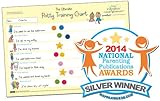 Potty Training Chart - The Ultimate Potty Training Reward Chart - Award Winning 2014 National Parenting Award - Encourages Children to Use the Potty By Means of Positive Reinforcement